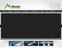 Tablet Screenshot of montair.com